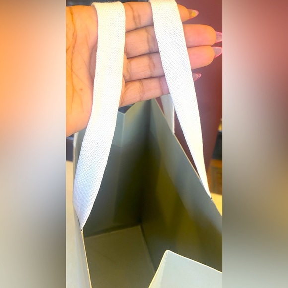 GUCCI Gray & Silver Gift Bag, EUC - Picture 2 of 9